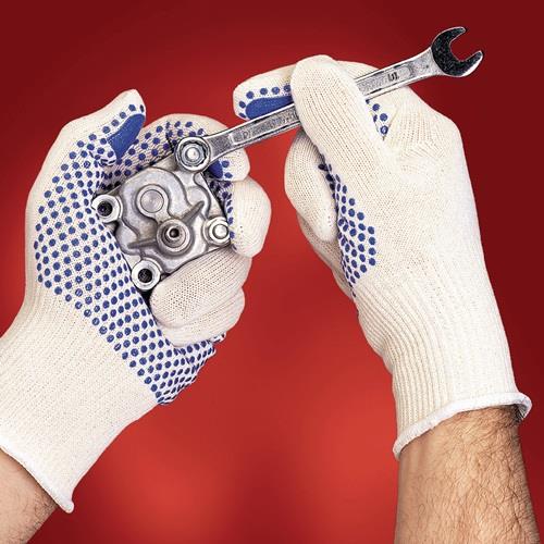 ANSELL Handschuhe Tiger Paw® 76-301 Gr.10 weiß/blau EN 388 PSA II