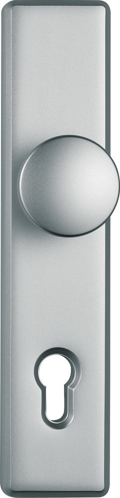 ABUS Schutz-Wechselgarnitur mit Langschild HLS214, eckig, Aluminium