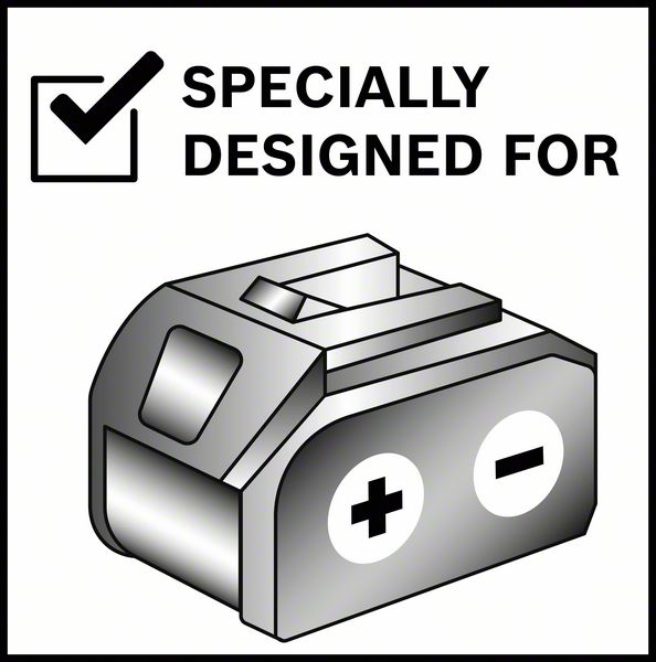 BOSCH Akku-Kreissägeblatt Standard for Aluminium, 190 x 2/1,5 x 30, 56 Zähne