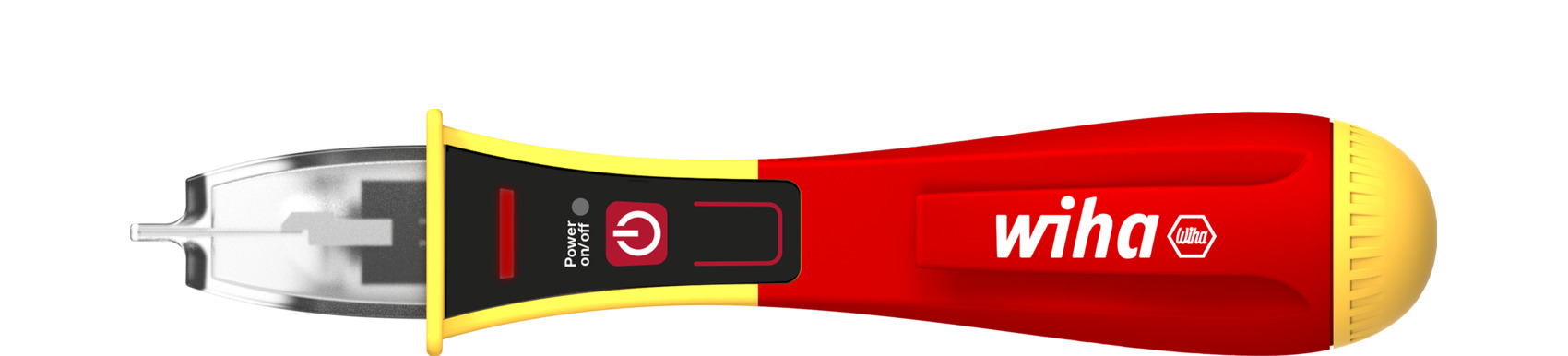 Wiha Spannungsprüfer Volt Detector berührungslos, einpolig, 90 – 1.000 V AC inkl. 2x AAA-Batterien (43798)