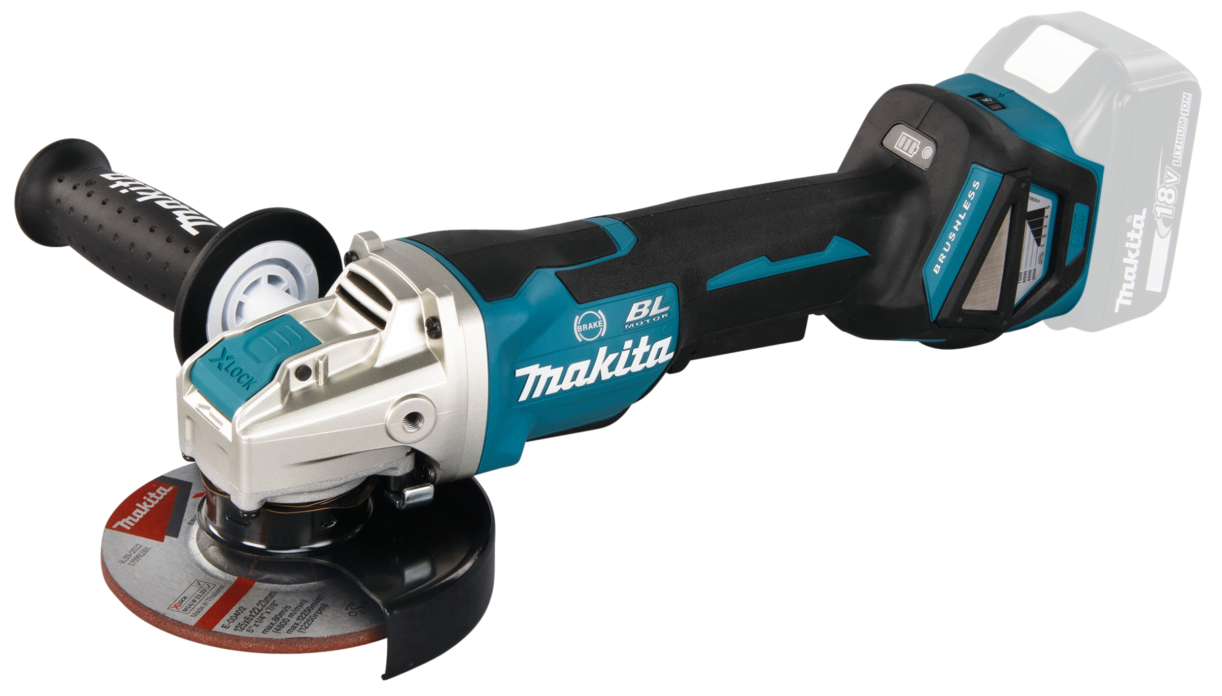 MAKITA Akku-Winkelschleifer DGA519Z