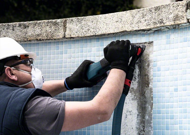 BOSCH EXPERT Sanding Plate MAVZ 116 RT2 Blatt für Multifunktionswerkzeuge, 116 mm. Für oszillierende Multifunktionswerkzeuge