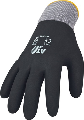 ASATEX Handschuhe Hit Flex V Gr.9 schwarz/grau EN 388 PSA II ASATEX