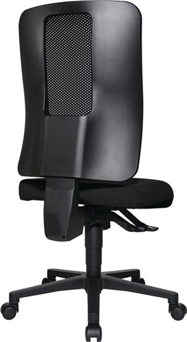 TOPSTAR Bürodrehstuhl m.Synchr.-Techn.schwarz/schwarz 460-560mm Trgf.110kg TOPSTAR