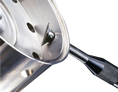 Rückwärtsentgrater schwarz GRATTEC