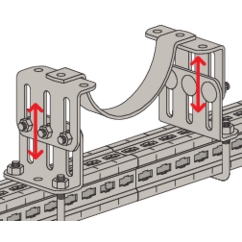 FISCHER Rohrschelle Massiv FMFSC 32