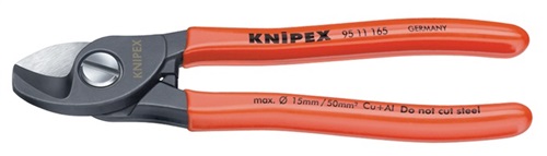 KNIPEX Kabelschere L.165mm Ku.-Überzug KNIPEX