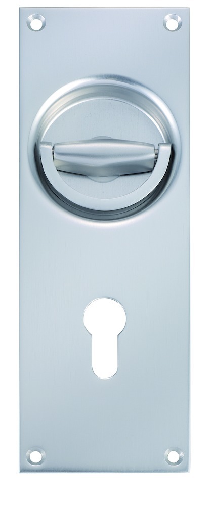 KWS Schiebetürmuschelgriff 5001, Aluminium