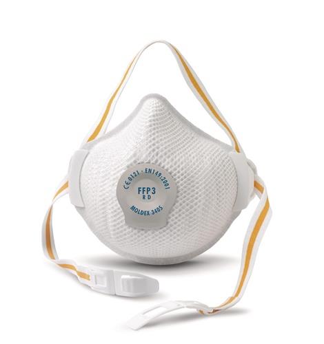 MOLDEX Atemschutzmaske AIR Plus 340501 FFP3/V R D m.Ausatemventil MOLDEX