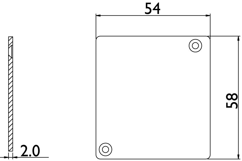 HERMAT Schiebetürbeschlag SAN REMO 9170.GKT/Glas, 150 kg., Aluminium