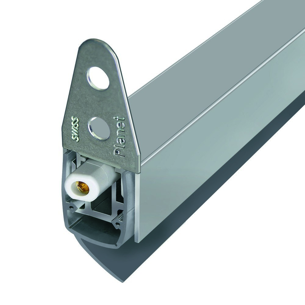 PLANET Türabsenkdichtung MF FH, Silikon 1.210 mm grau