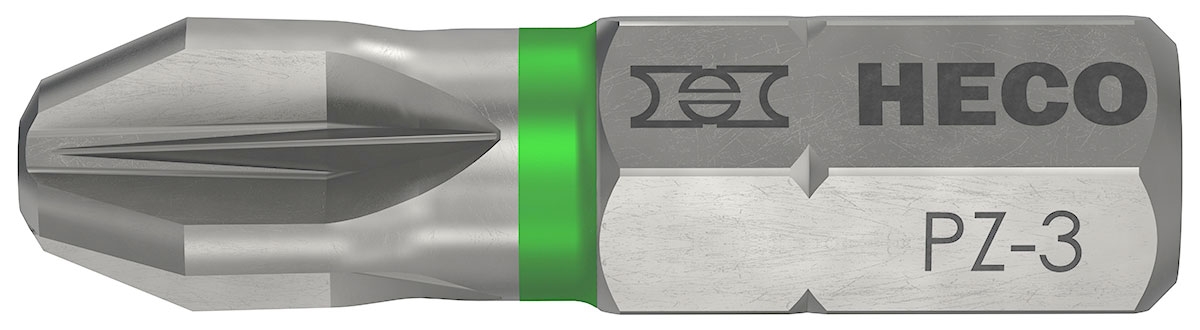 HECO Bits, Pozi-Drive, PZD-3