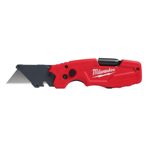 MILWAUKEE mit integriertem 1/4" Hex-Bithalter FASTBACK 6-in-1 Universal-Klappmesser