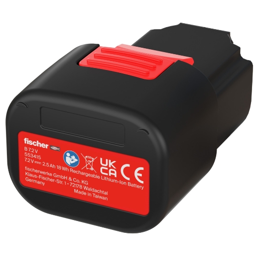 FISCHER Akku FGC 100-B 7,2V 2,5Ah