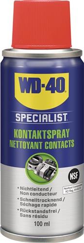 WD-40 SPECIALIST Kontaktspray 400ml Zulassung NSF K2 Spraydose Smart Straw™ WD-40 SPECIALIST