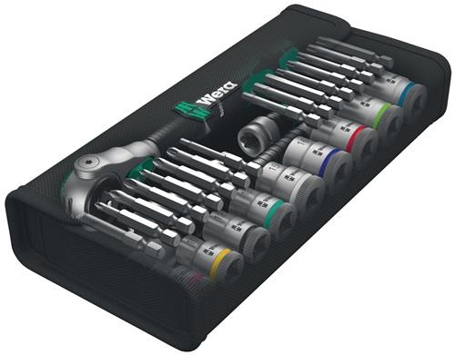 WERA Steckschlüsselsatz Zyklop Speed 29-tlg.3/8 Zoll SW 8-19mm Z.72 6KT WERA WERA Steckschlüsselsatz Zyklop Speed 29-tlg.3/8 Zoll SW 8-19mm Z.72 6KT WERA