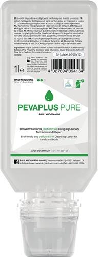 PEVAPLUS PURE Handreinigung PEVAPLUS PURE 1l unparfümiert Softflasche PAUL VOORMANN