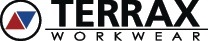TERRAX Strickfleecehoody Terrax Workwear Gr.XL schwarz melange/limette/orange TERRAX