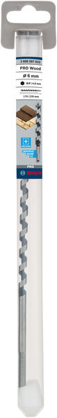 BOSCH Holzschlangenbohrer, Sechskant 6 x 170 x 235 mm, d 4,8 mm