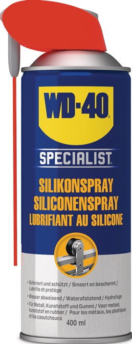 WD-40 SPECIALIST Silikonspray farblos NSF H2 400ml Spraydose Smart Straw™ WD-40 SPECIALIST