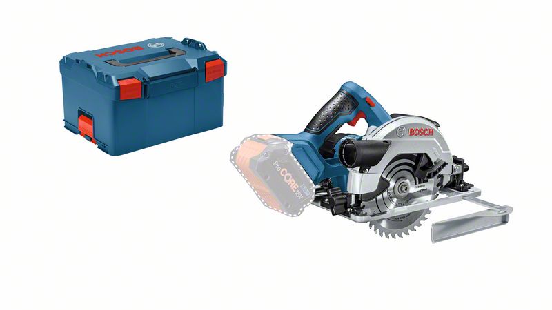 BOSCH Akku-Kreissäge GKS 18V-57 G, Solo Version, L-BOXX