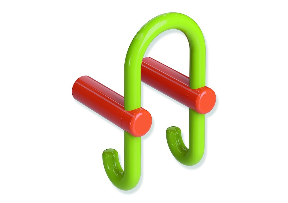 HEWI Mantelhaken 801.90, Polyamid, 801.90.033