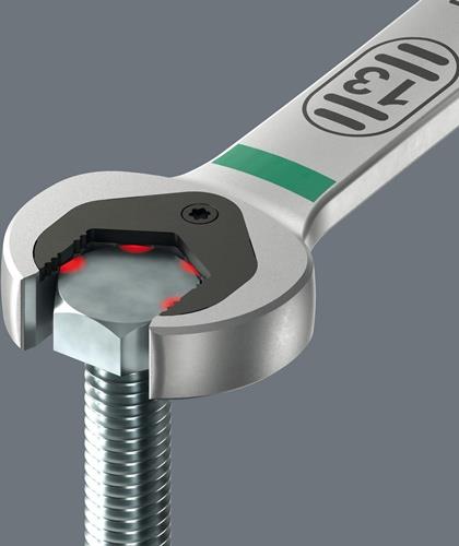 WERA Maulringratschenschlüssel 6007 Joker SW 19mm L.334mm WERA