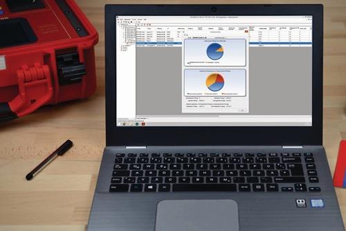 BENNING Gerätetester-Set ST 760+ SET,MA 4 ST 760+ Set:MA4,Software,Zub.L475xB555xH685mm