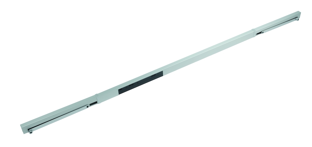 DORMAKABA G-GSR-EMR 1G/V Aluminium mit elektromechanischer Feststellung im Gangflügel, mit intergierter Rauchschalterzentrale, mit Hebel DORMAKABA G-GSR-EMR 1G/V Aluminium mit elektromechanischer Feststellung im Gangflügel, mit intergierter Rauchschalterzentrale, mit Hebel