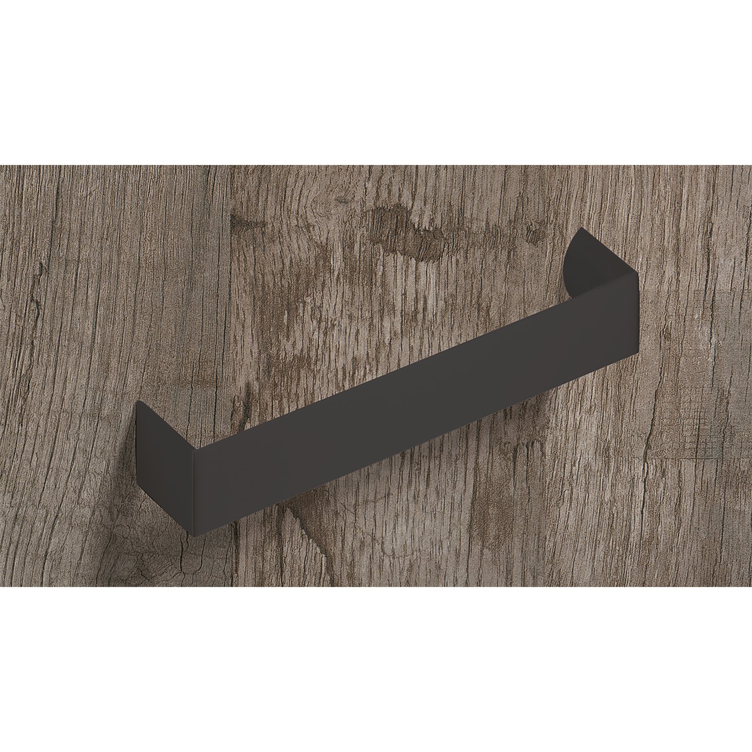 HETTICH Griff Nursia, •–• 160, L 168 mm, B 24 mm, H 30 mm, Schwarz matt, 9264087 HETTICH Griff Nursia, •–• 160, L 168 mm, B 24 mm, H 30 mm, Schwarz matt, 9264087