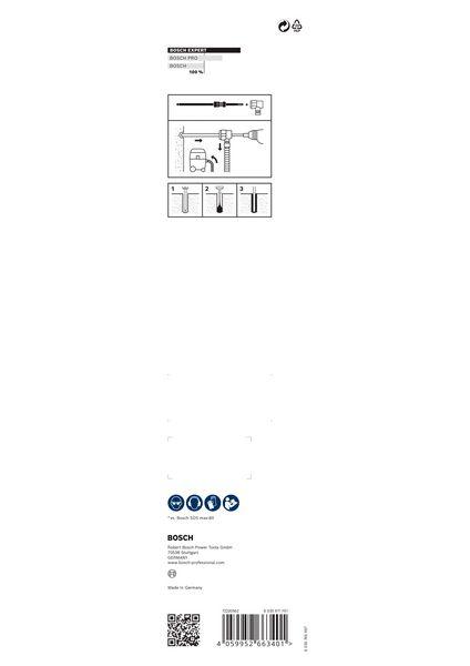 BOSCH EXPERT SDS Clean max-8X Hammerbohrer, 30 x 400 x 650 mm