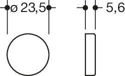 HEWI Befestigungsset BA23.4, BA23.4 99