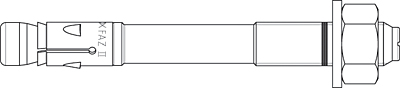 FISCHER Bolzenanker FAZ II 16/200 GS