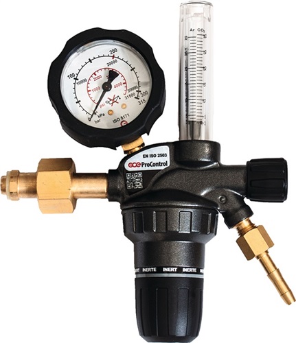 GCE RHÖNA Flaschendruckminderer ProControl® Flowmeter GCE