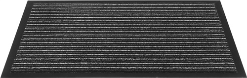 Nordwest Fußmatte gestreift anthrazit PP L600xB800xS5mm