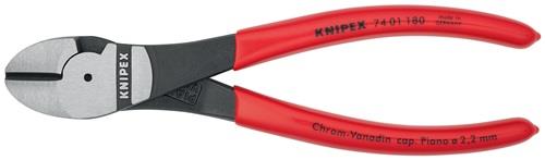 KNIPEX Kraftseitenschneider L.180mm pol.Form 0 Ku.-Überzug KNIPEX