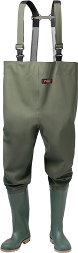PROMAT Wathose Gr.46 olivgrün PVC auf Polyester-Trägergewebe PROMAT Wathose Gr.46 olivgrün PVC auf Polyester-Trägergewebe