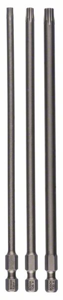 BOSCH Schrauberbit-Set Extra-Hart, 3-teilig, T20, T25, T30, 152 mm