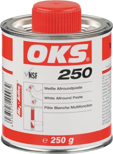 OKS Weiße Allroundpaste OKS 250 weiß 250g Pinseldose OKS