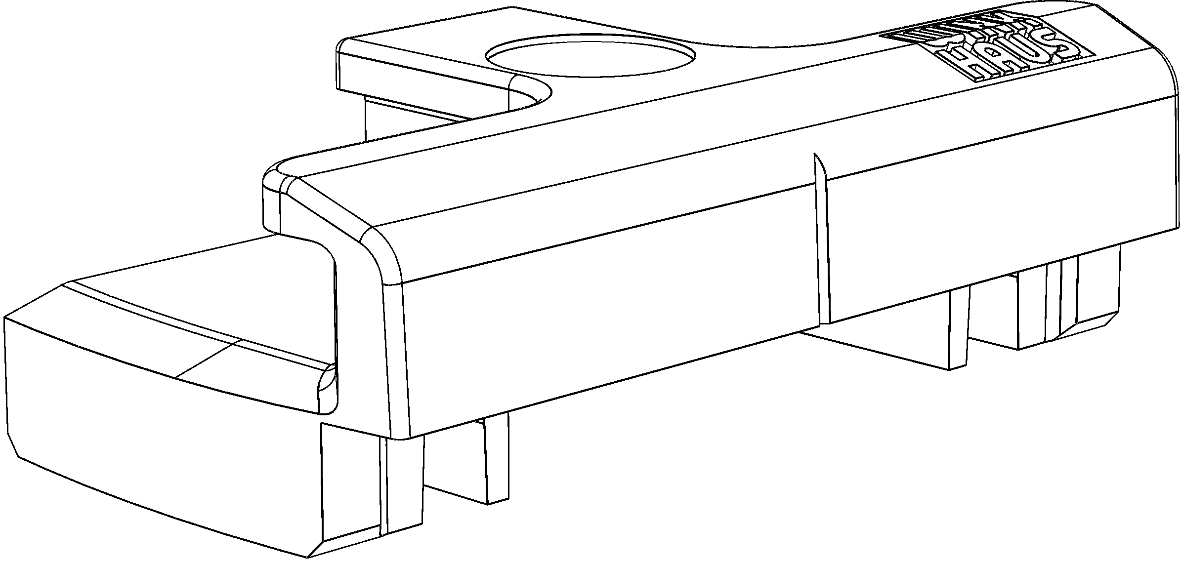 WINKHAUS Schließblech SBA.K.192.S12, Stahl, WINKHAUS Schließblech SBA.K.192.S12, Stahl,