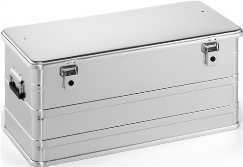 Nordwest Aluminiumbox L782xB385xH367mm 91l m.Klapphebelverschlüssen m.Bohrungen