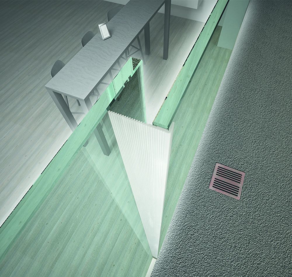 HERMAT Glastürdichtung 6501.G/GLAS/SLIP.SL