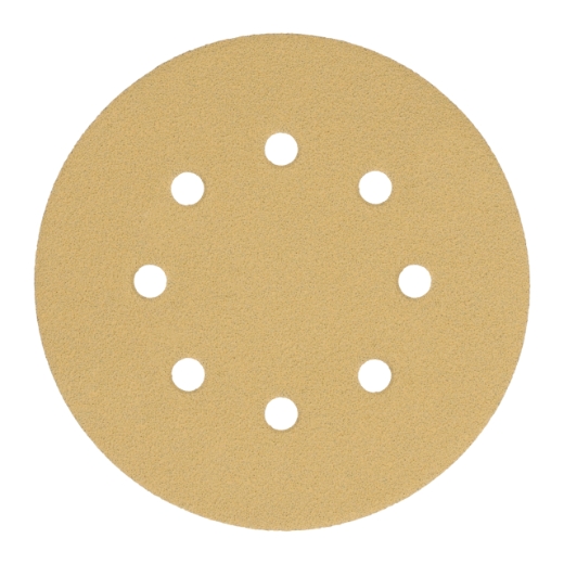 K120, 8-Loch Premium-Schleifblätter für Exzenterschleifer 125 mm