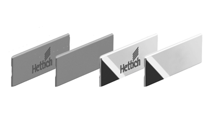 HETTICH InnoTech Atira Abdeckkappe, grau mit Hettich Logo, 9194646