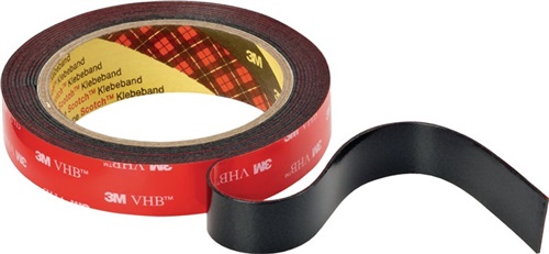 3M Montageband VHB Tape 5952F schwarz L.3m B.19mm Rl.3M