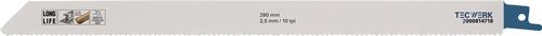TECWERK Säbelsägeblatt L.280mm B.19mm TPI 10 2,5mm 5 St./Karte TW