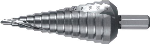 RUKO Stufenbohrer Bohrber.4-30mm HSS Spiralnut Z2 Stufen 14 RUKO