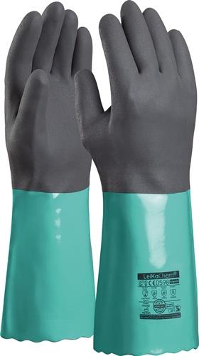Chemikalienhandschuhe LeiKaChem® 1342 EN 388, EN 407, EN 374 PSA-Kategorie III LEIPOLD