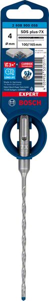 BOSCH EXPERT SDS plus-7X Hammerbohrer, 4 x 100 x 165 mm. Für Bohrhämmer BOSCH EXPERT SDS plus-7X Hammerbohrer, 4 x 100 x 165 mm. Für Bohrhämmer