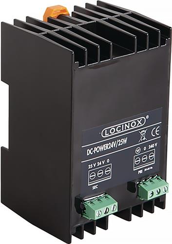LOCINOX Zugangs-Stromversorgung 25 W 230 V/24 V/25V DC Geh.Alu.